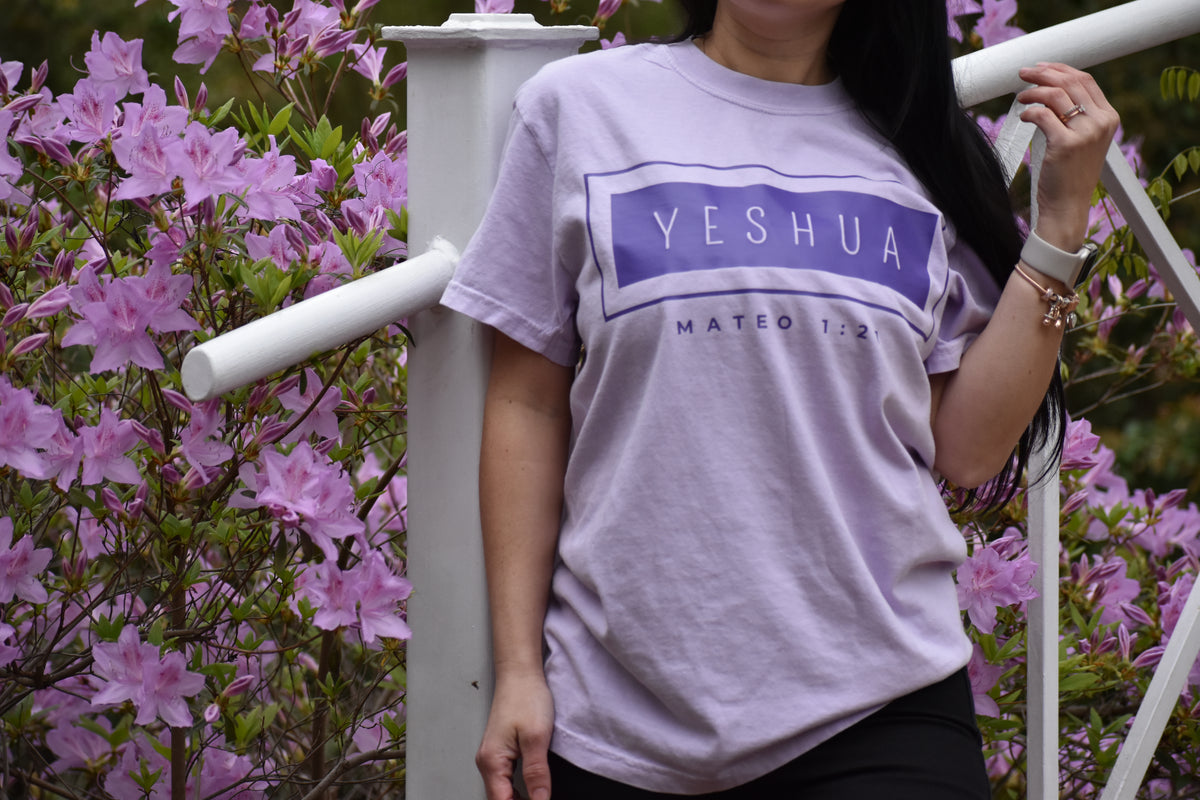 YESHUA Lilac Tee