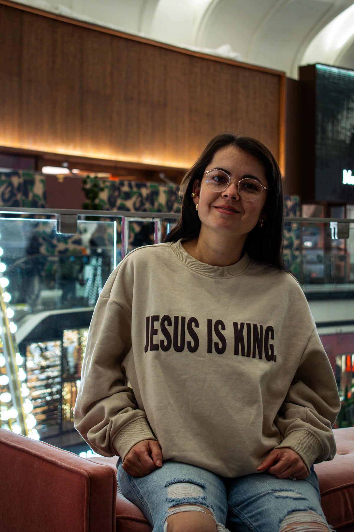 Jesus is King Ivory
