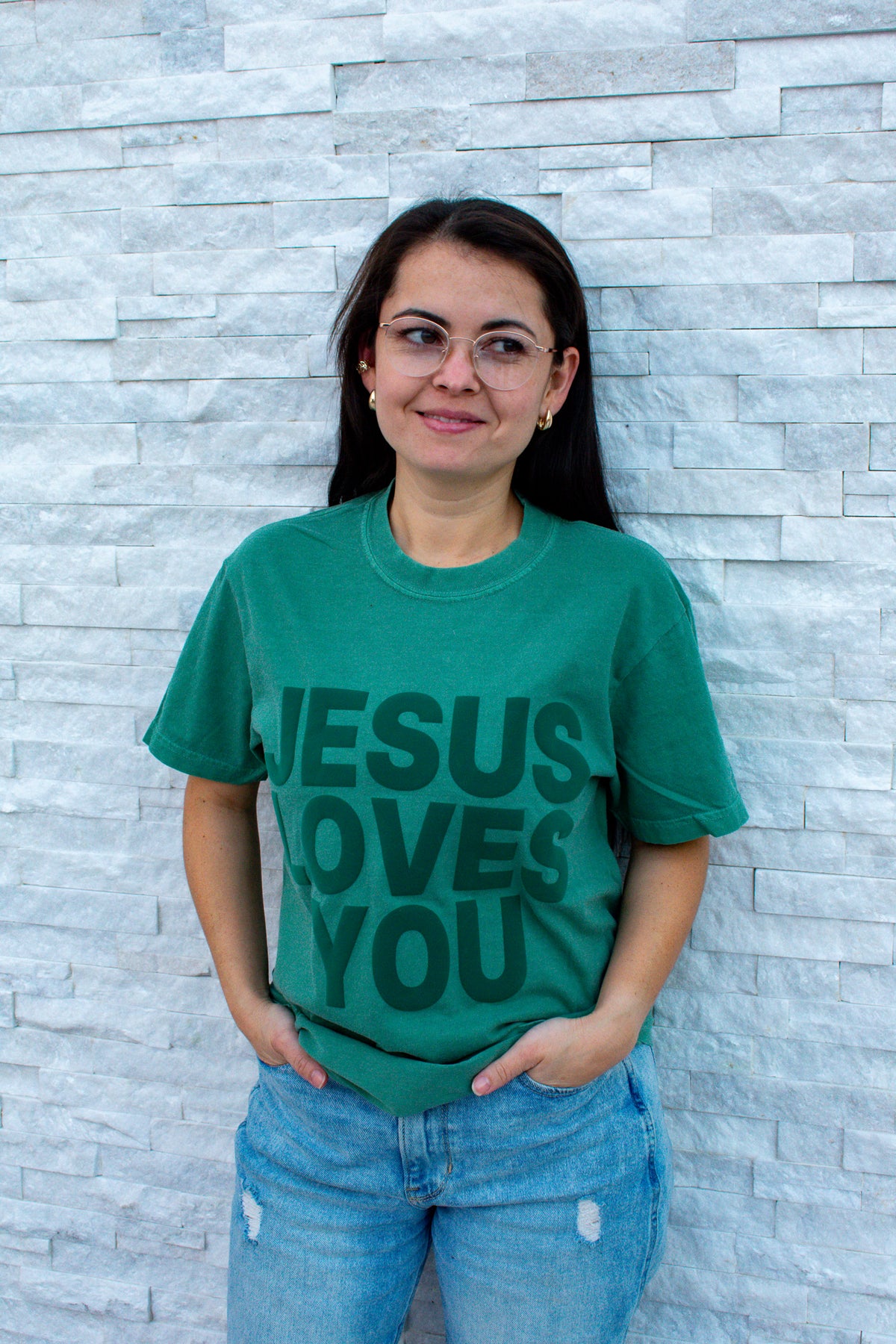 Jesus Loves You Evergreen